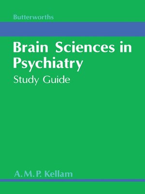 cover image of Brain Sciences in Psychiatry